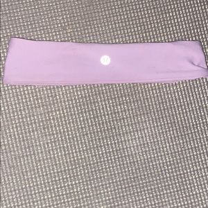 Pink Lulu Lemon Head Band